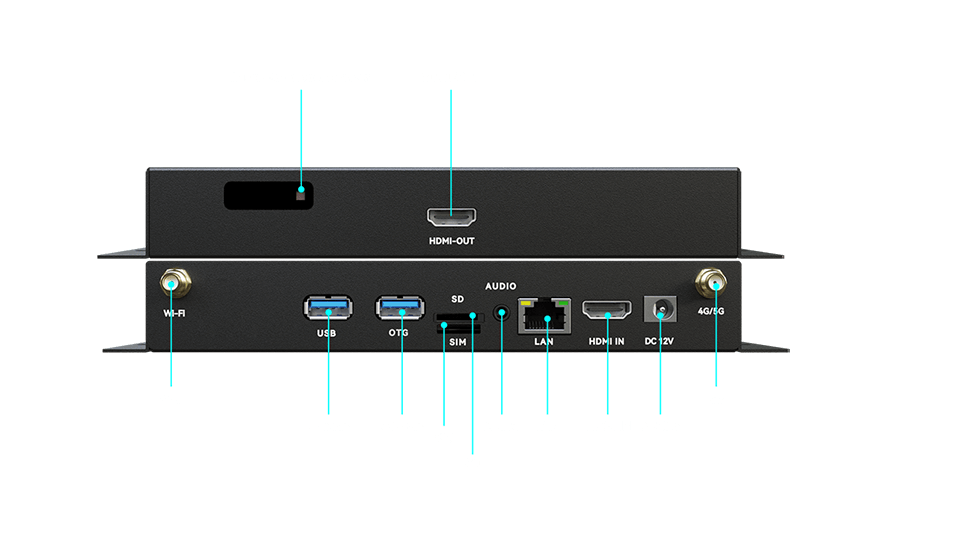 DSP37L Network Digital Signage Android Player with HDMI IN DSP37L Network Digital Signage Android Player with HDMI IN