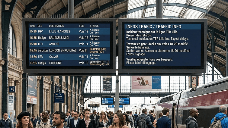 Passenger Information Display System (PIDS)