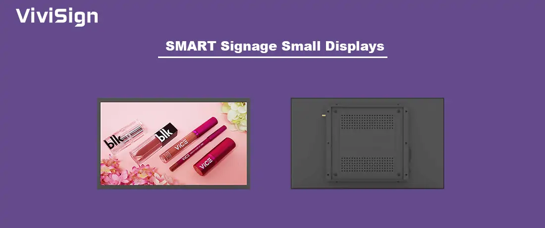 Enhanced communication in a compact small LCD display
