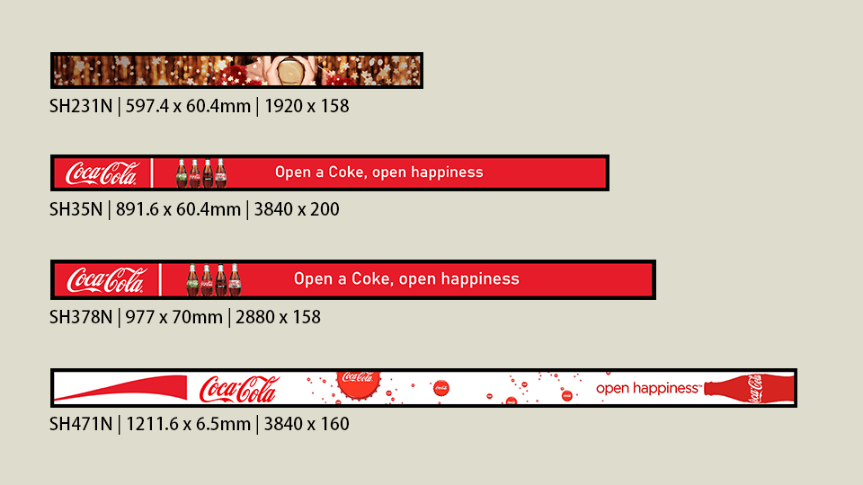 Digital Shelf Edge Displays